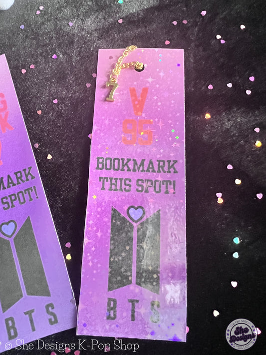 BTS BOOKMARKS: BOOKMARK THIS SPOT! GREAT ARMY GIFT OR FREEBIE!