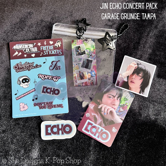 JIN ECHO WORLD TOUR CONCERT PACK: GARAGE GRUNGE SOLD OUT!!!!!