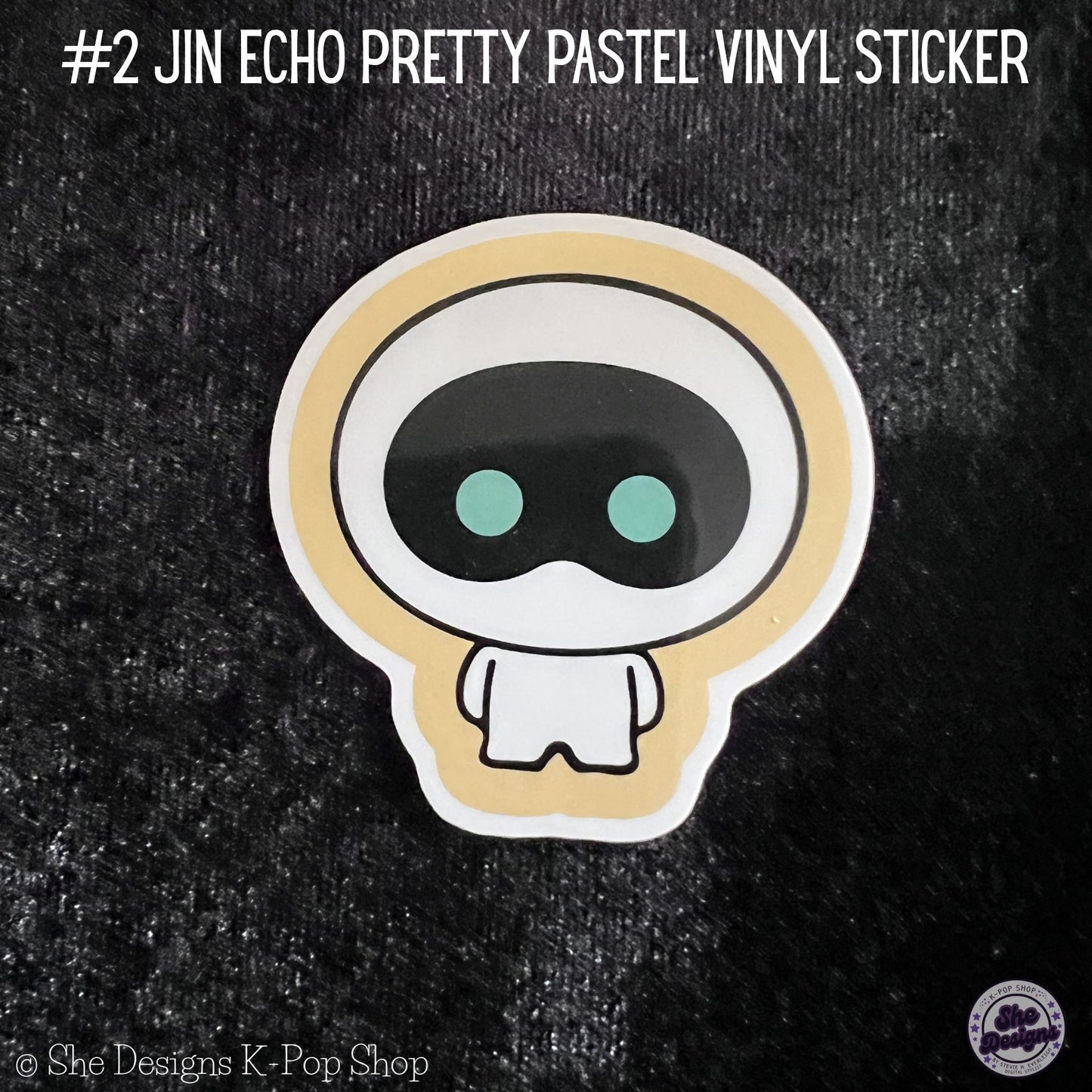 JIN ECHO WORLD TOUR: PRETTY PASTELS STICKERS