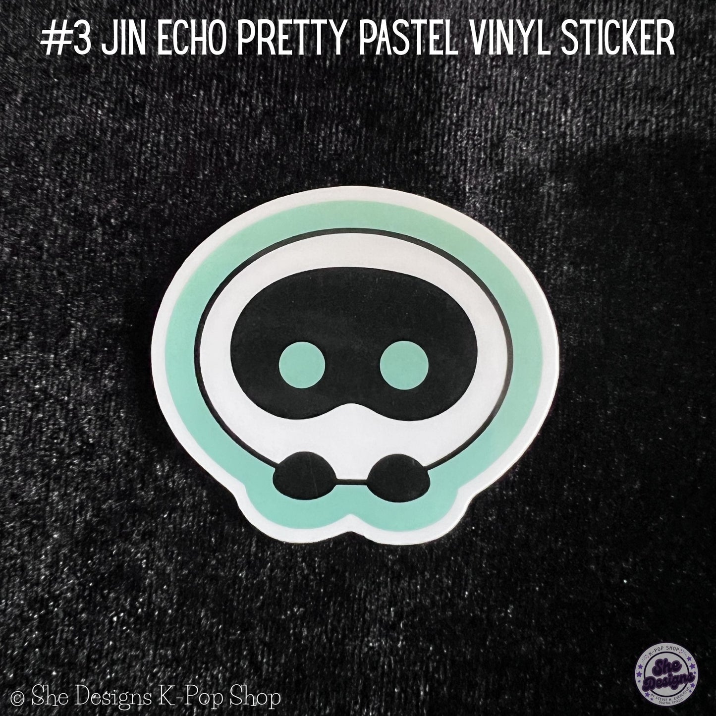 JIN ECHO WORLD TOUR: PRETTY PASTELS STICKERS