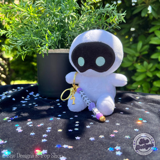 BTS FESTA 2025 KEYCHAIN: PASTEL PURPLE HEART