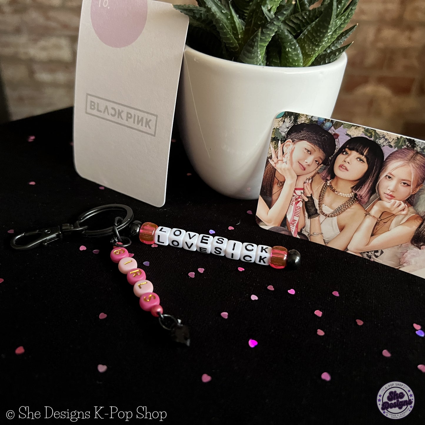 BLACKPINK KEYCHAIN: LOVESICK GIRLS!