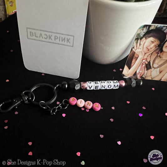 BLACKPINK KEYCHAIN: PINK VENOM!