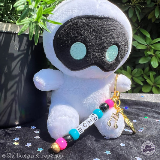 Jin Echo World Tour Keychain Set: Glam Rock Edition