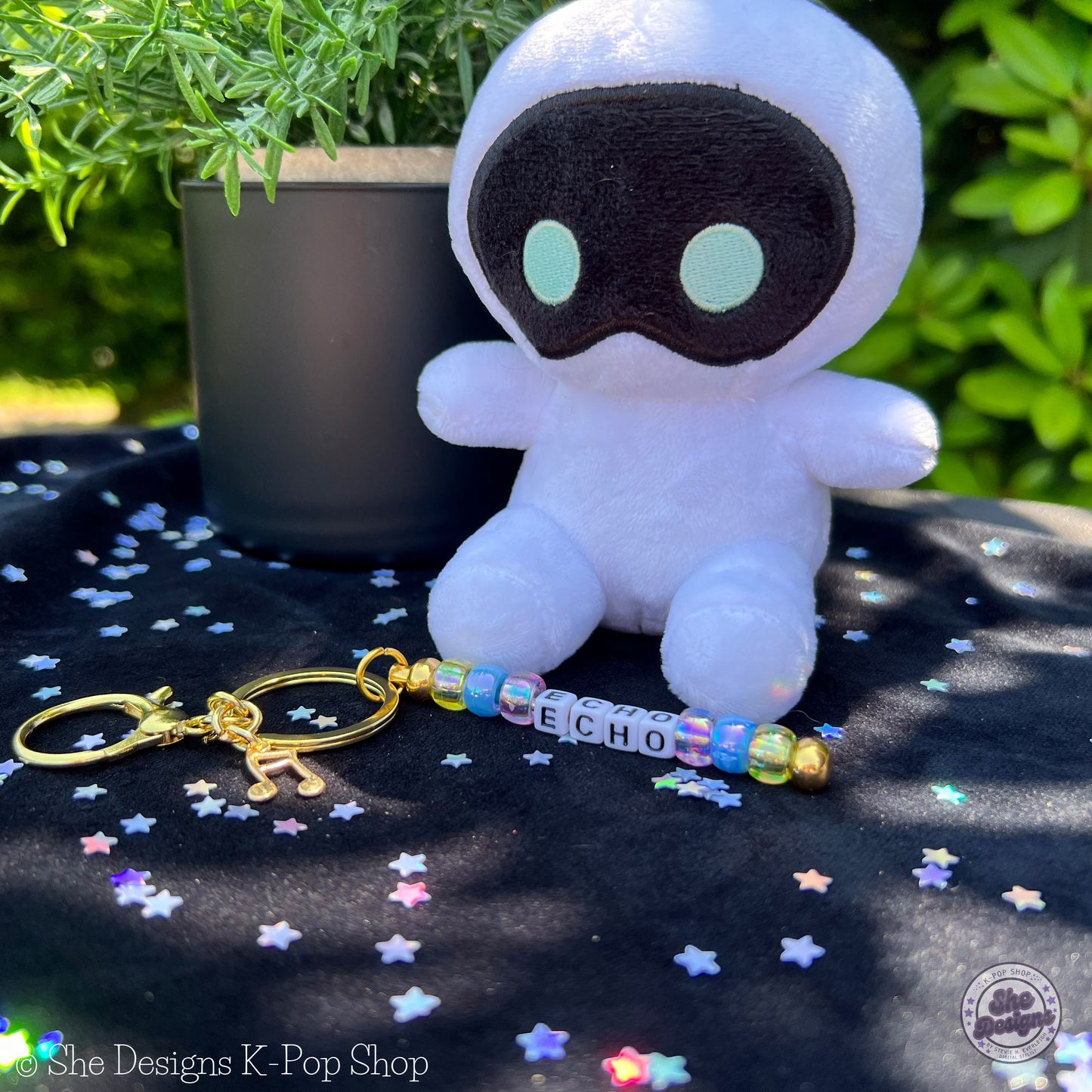 Jin Echo World Tour Keychain Set: Pastel Party Edition 2