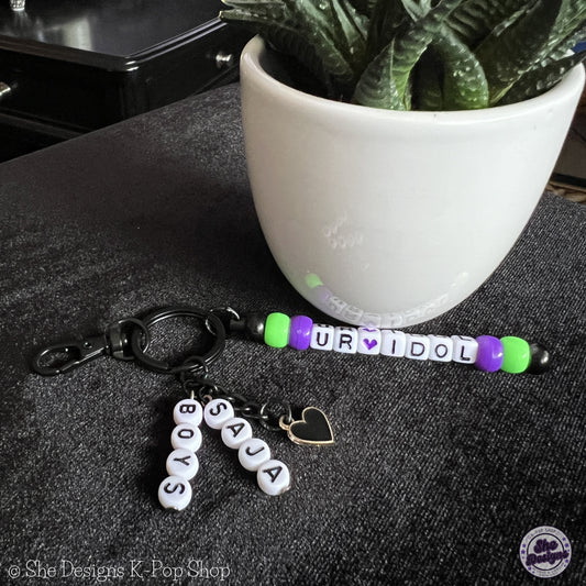 K-POP DEMON HUNTERS: SAJA BOYS I'LL BE YOUR IDOL KEYCHAIN