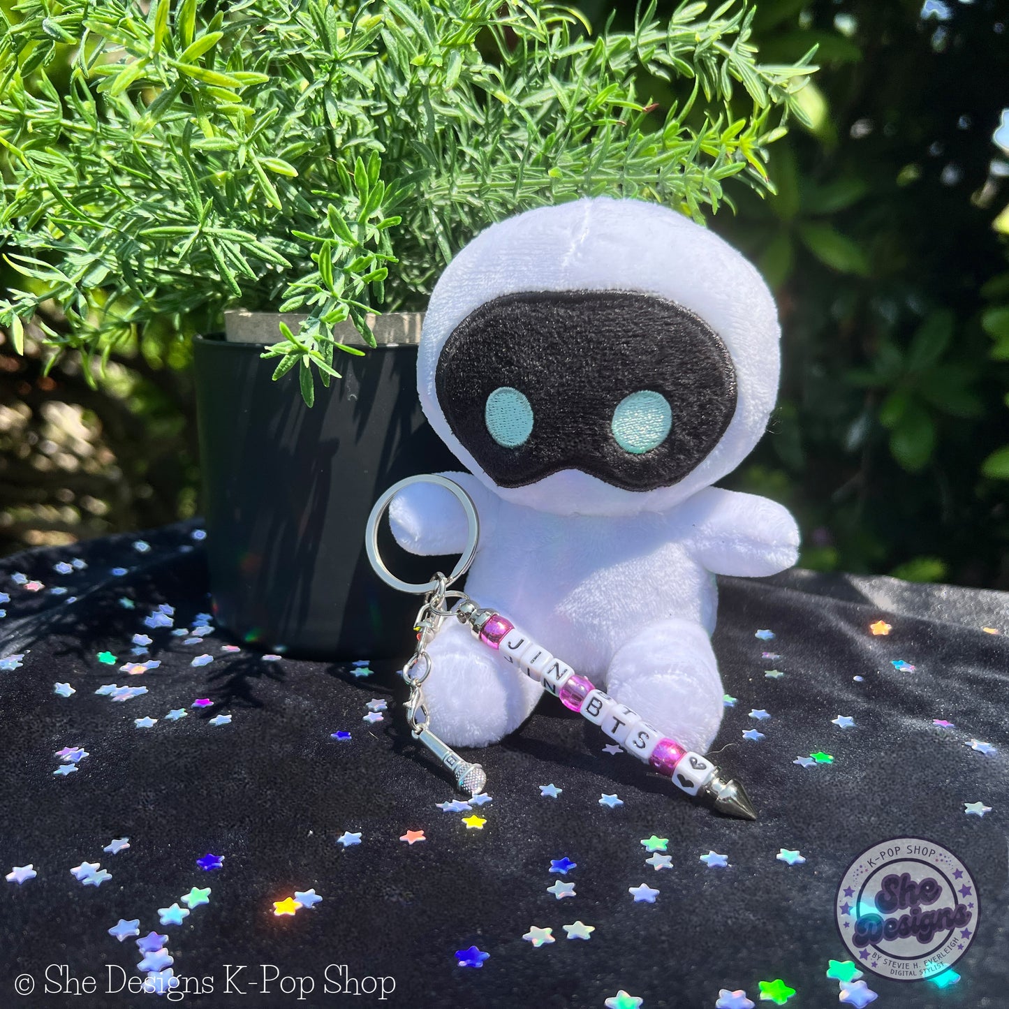 Mic Drop Keychain Collection: Jin