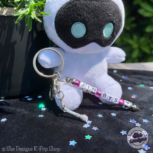 Mic Drop Keychain Collection: Jin