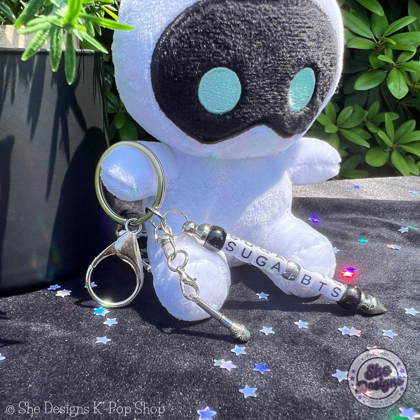 Mic Drop Keychain Collection: Suga