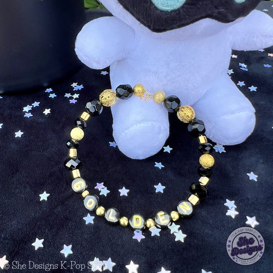 BTS Jungkook Golden: Memory Wire Bracelet