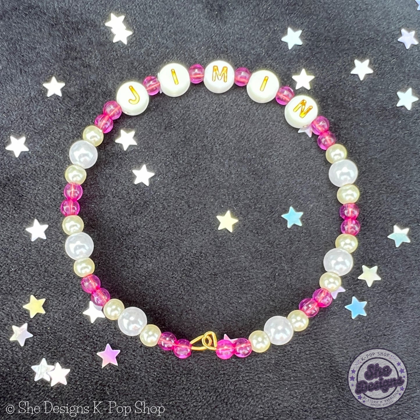 BTS Inspired Memory Wire Bracelet: Jammim' Jimin
