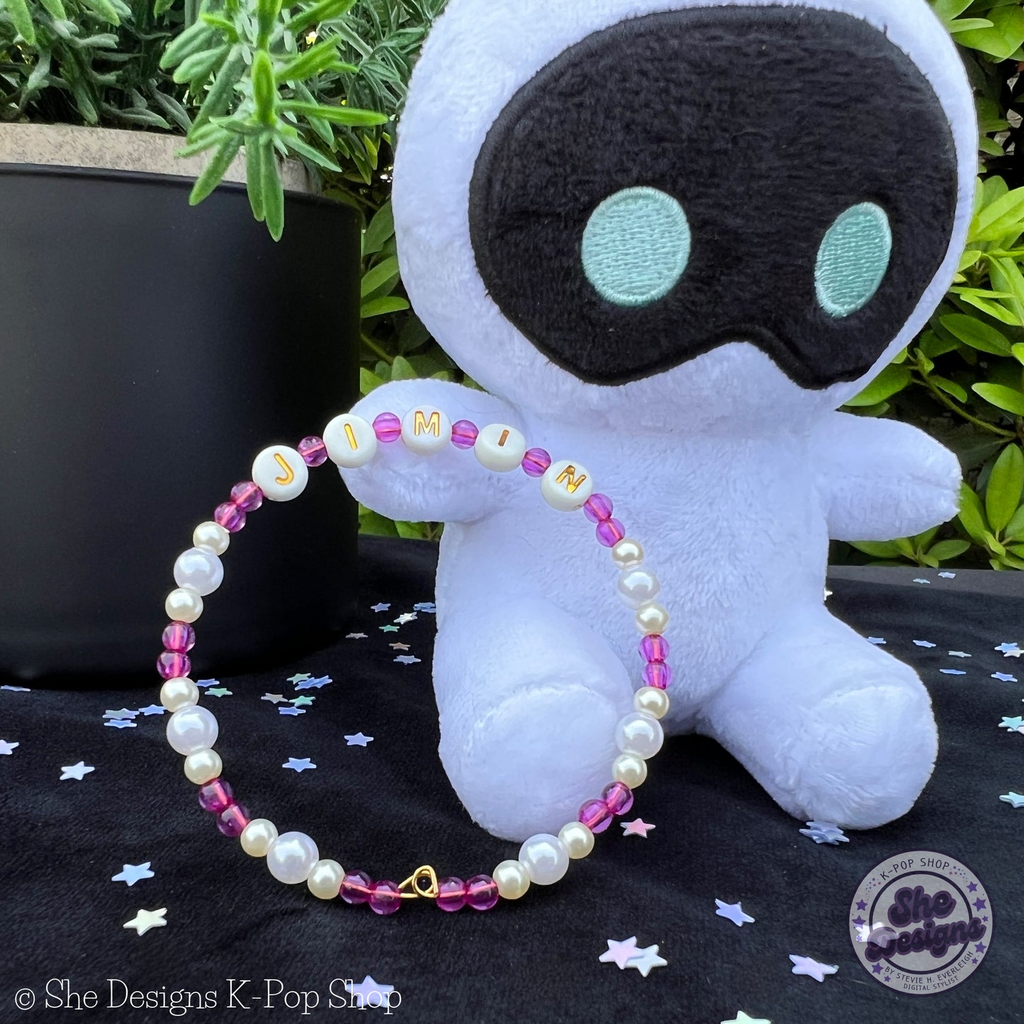 BTS Inspired Memory Wire Bracelet: Jammim' Jimin