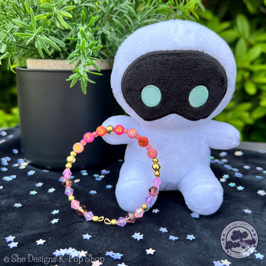 BTS ARMY Inspired Memory Wire Bracelet: Seoul Sunset