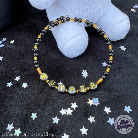 BTS Butter Collection: Rock With Me, Butter Memory Wire Bracelet