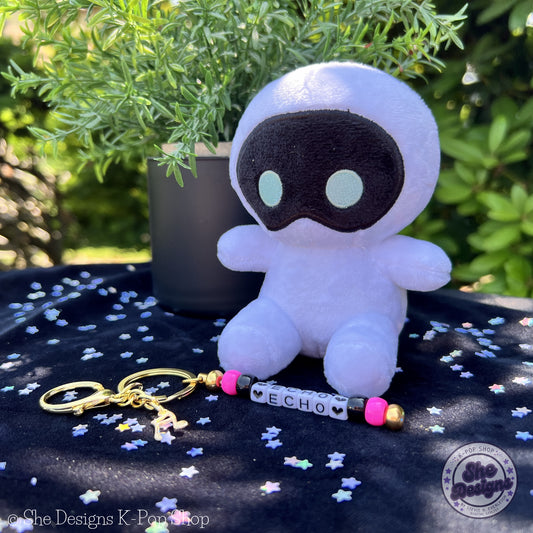 Jin Echo World Tour Keychain Set: Neon Lights Edition