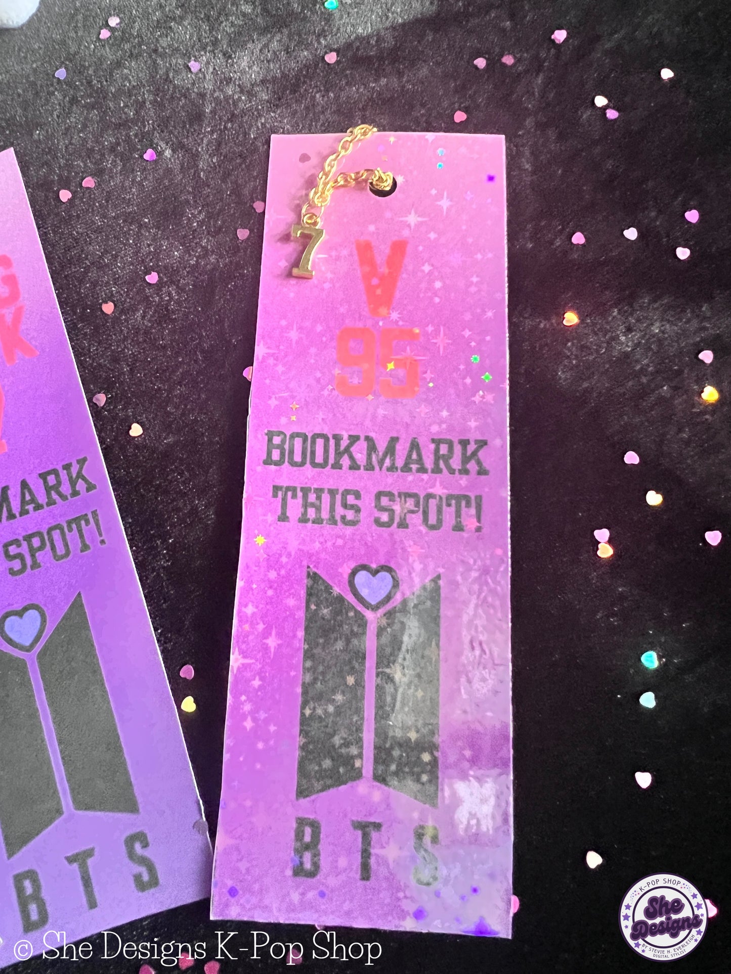 BTS BOOKMARKS: BOOKMARK THIS SPOT! GREAT ARMY GIFT OR FREEBIE!