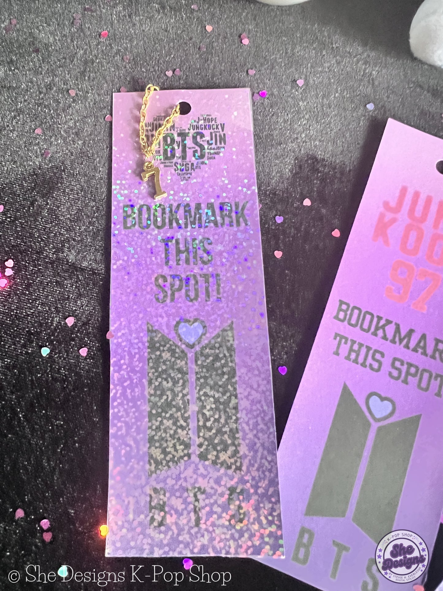 BTS BOOKMARKS: BOOKMARK THIS SPOT! GREAT ARMY GIFT OR FREEBIE!