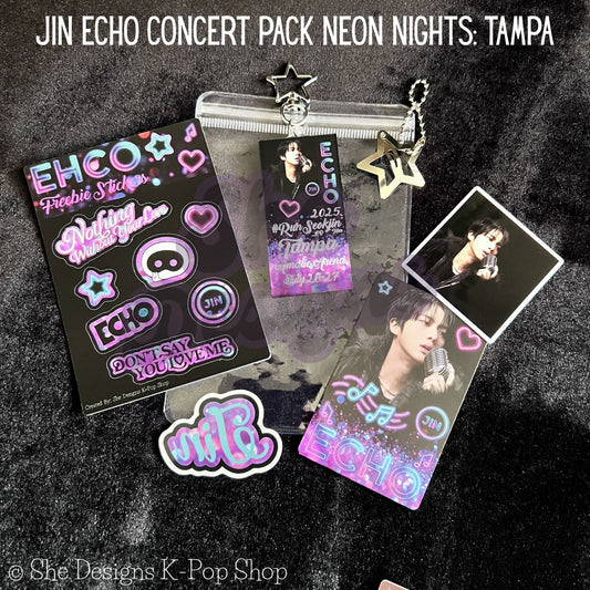 JIN ECHO WORLD TOUR CONCERT PACK: NEON NIGHTS SOLD OUT!!!!!!