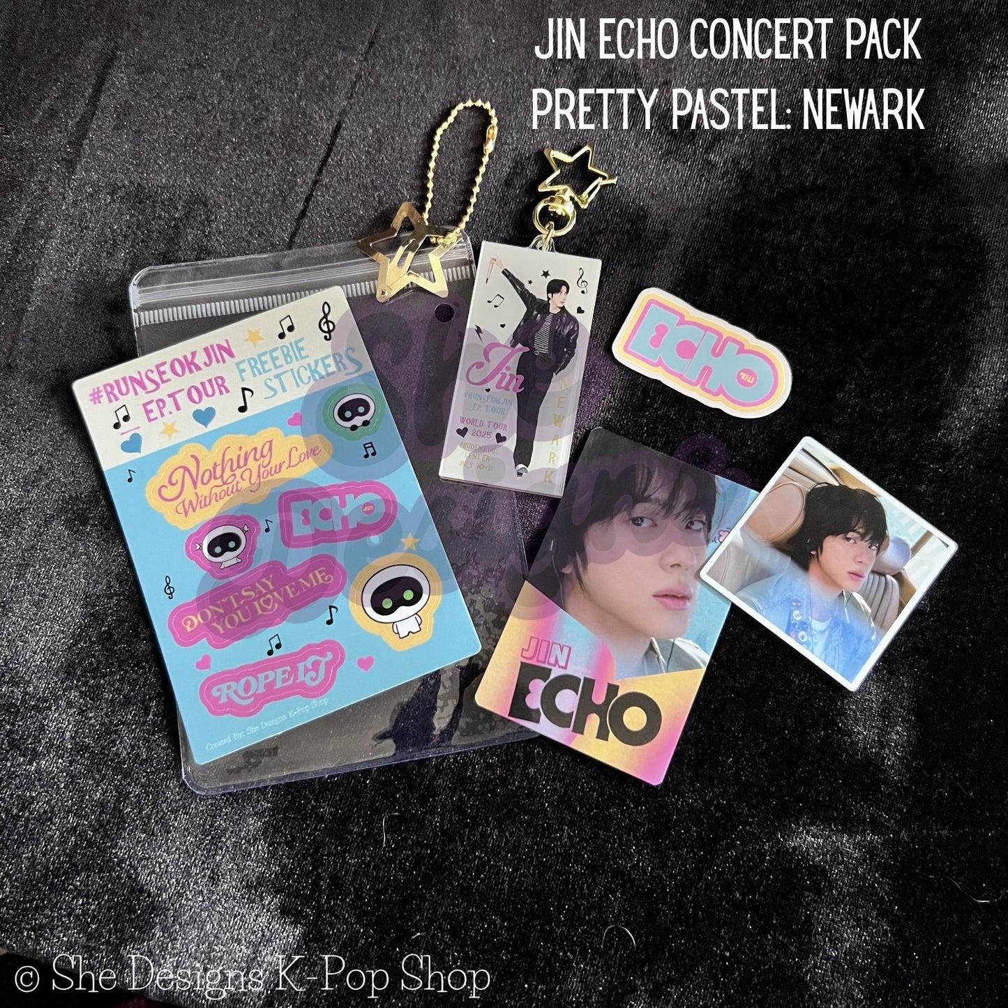 JIN ECHO WORLD TOUR CONCERT PACK: PRETTY PASTELS SOLD OUT!!!!