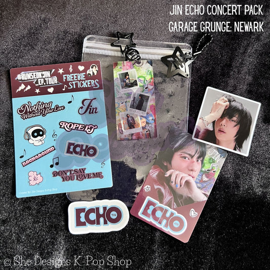 JIN ECHO WORLD TOUR CONCERT PACK: GARAGE GRUNGE SOLD OUT!!!!!
