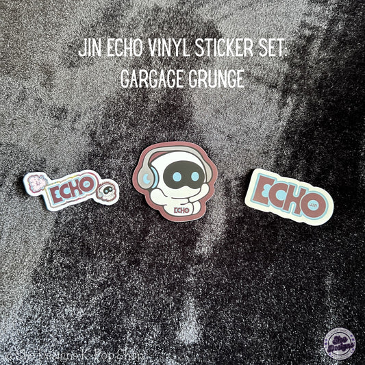 JIN ECHO WORLD TOUR: GARAGE GRUNGE STICKERS