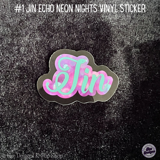 JIN ECHO WORLD TOUR: NEON NIGHTS STICKERS