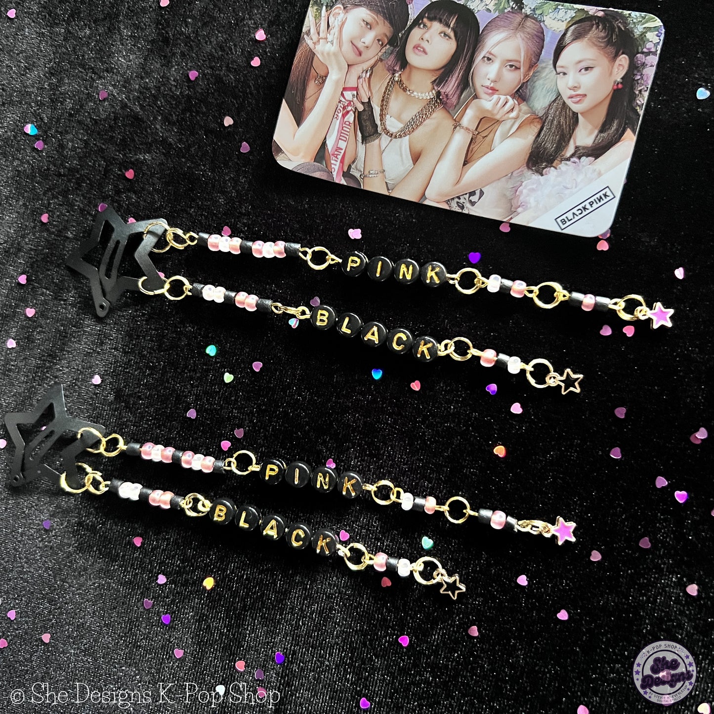 BLACKPINK STAR HAIRCLIPS: BLACKPINK