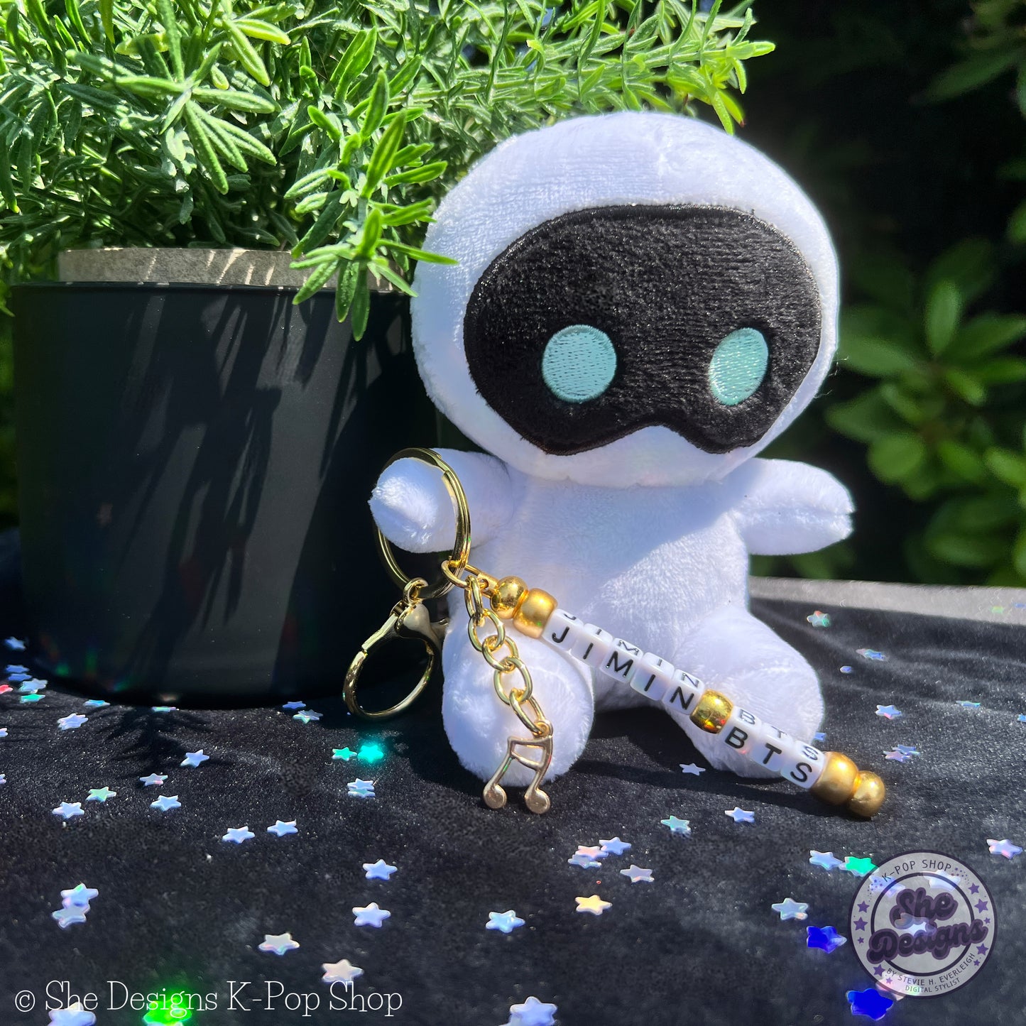 BTS JIMIN KEYCHAIN: STAY GOLD