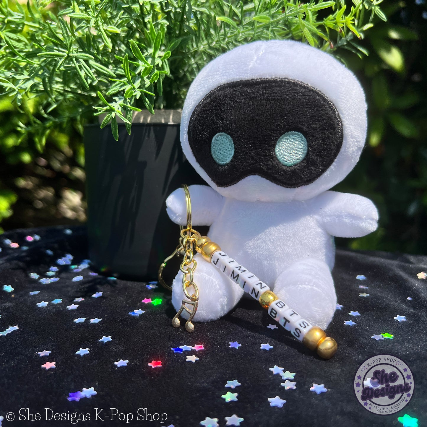 BTS JIMIN KEYCHAIN: STAY GOLD
