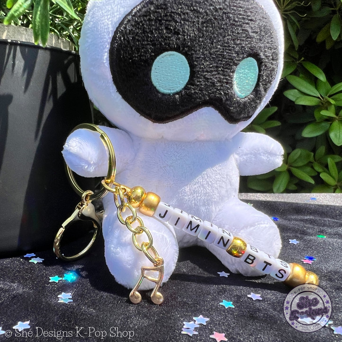 BTS JIMIN KEYCHAIN: STAY GOLD
