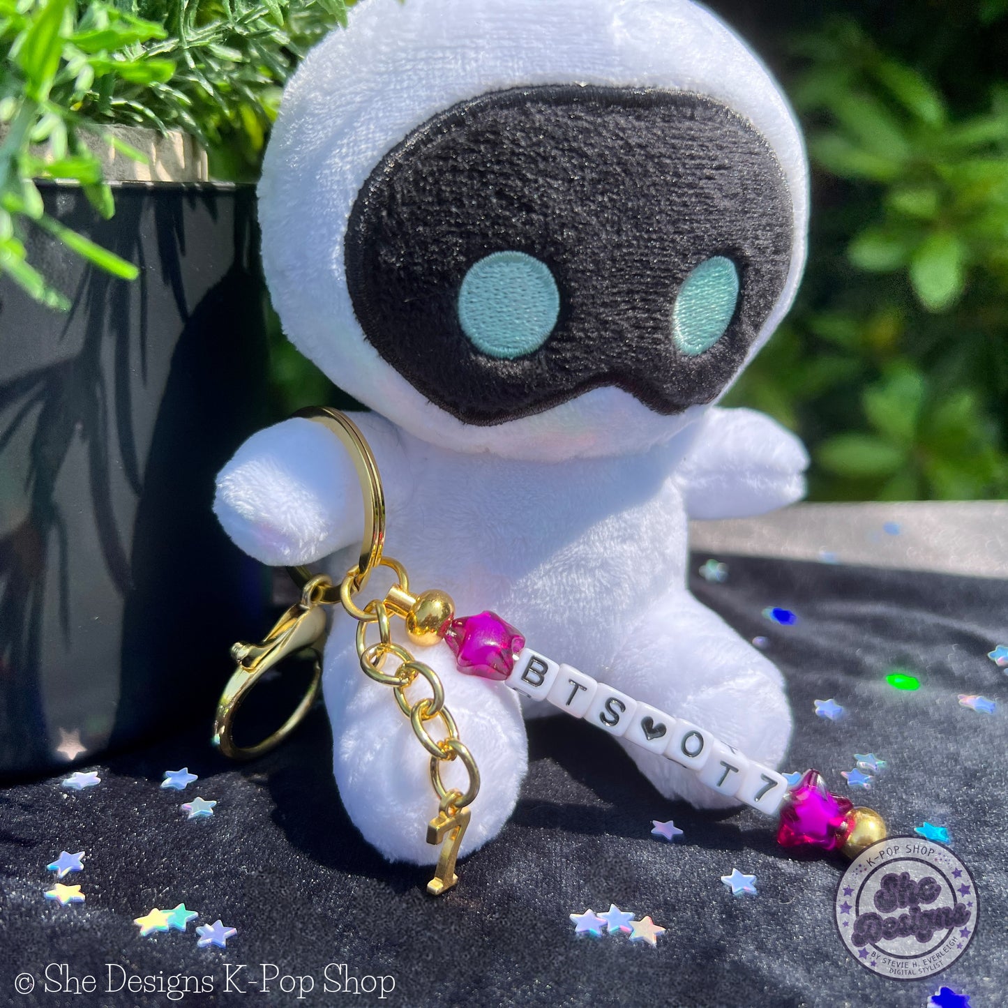 BTS KEYCHAIN: STARS OF OT7