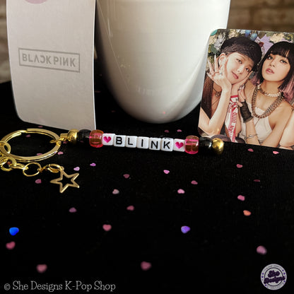 BLACKPINK KEYCHAIN: BLINK PINK!