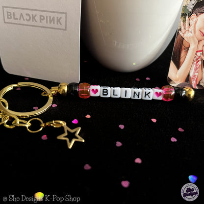 BLACKPINK KEYCHAIN: BLINK PINK!