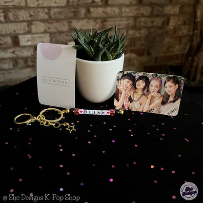 BLACKPINK KEYCHAIN: BLINK PINK!