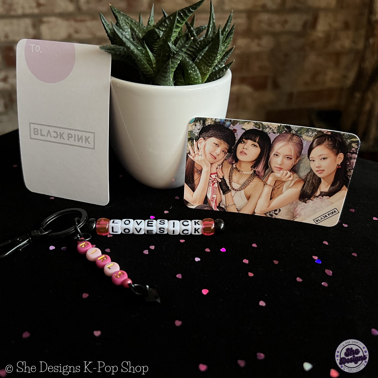 BLACKPINK KEYCHAIN: LOVESICK GIRLS!