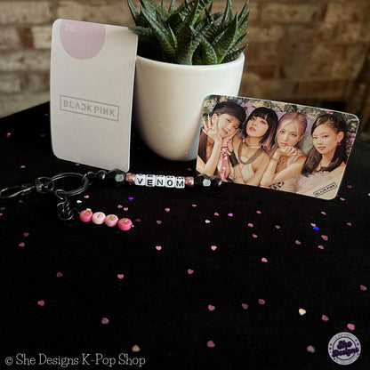 BLACKPINK KEYCHAIN: PINK VENOM!