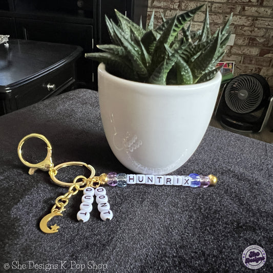 K-POP DEMON HUNTERS: HUNTRIX DON'T QUIT KEYCHAIN