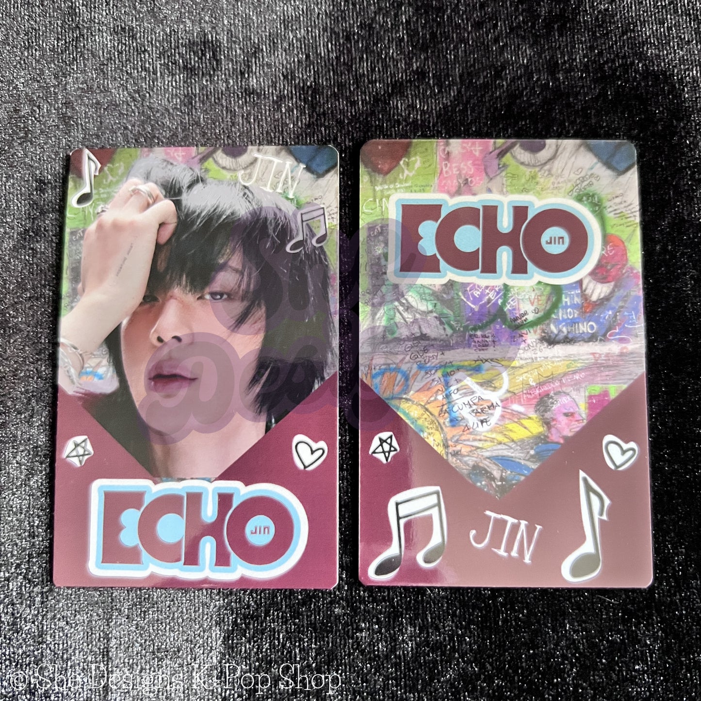JIN ECHO WORLD TOUR: GARAGE GRUNGE COLLECTION LOMO CARD SET