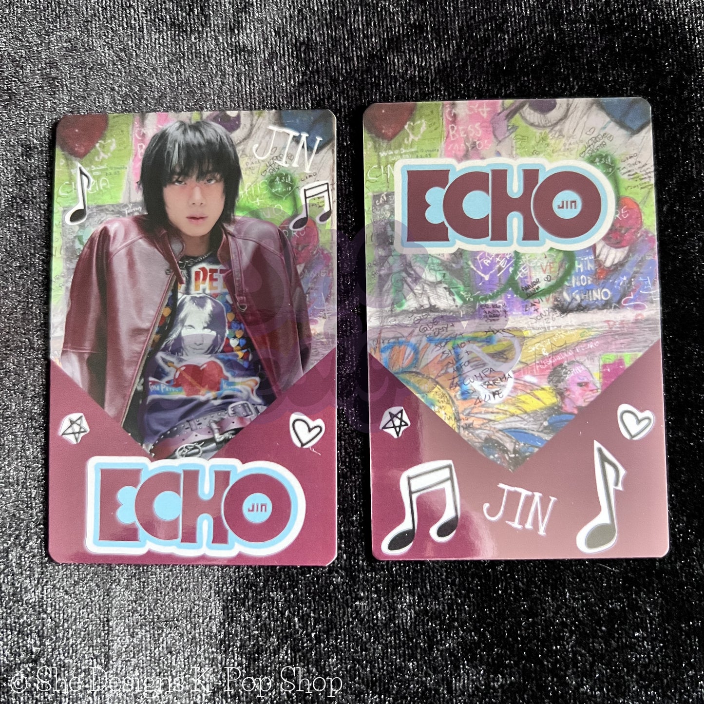 JIN ECHO WORLD TOUR: GARAGE GRUNGE COLLECTION LOMO CARD SET