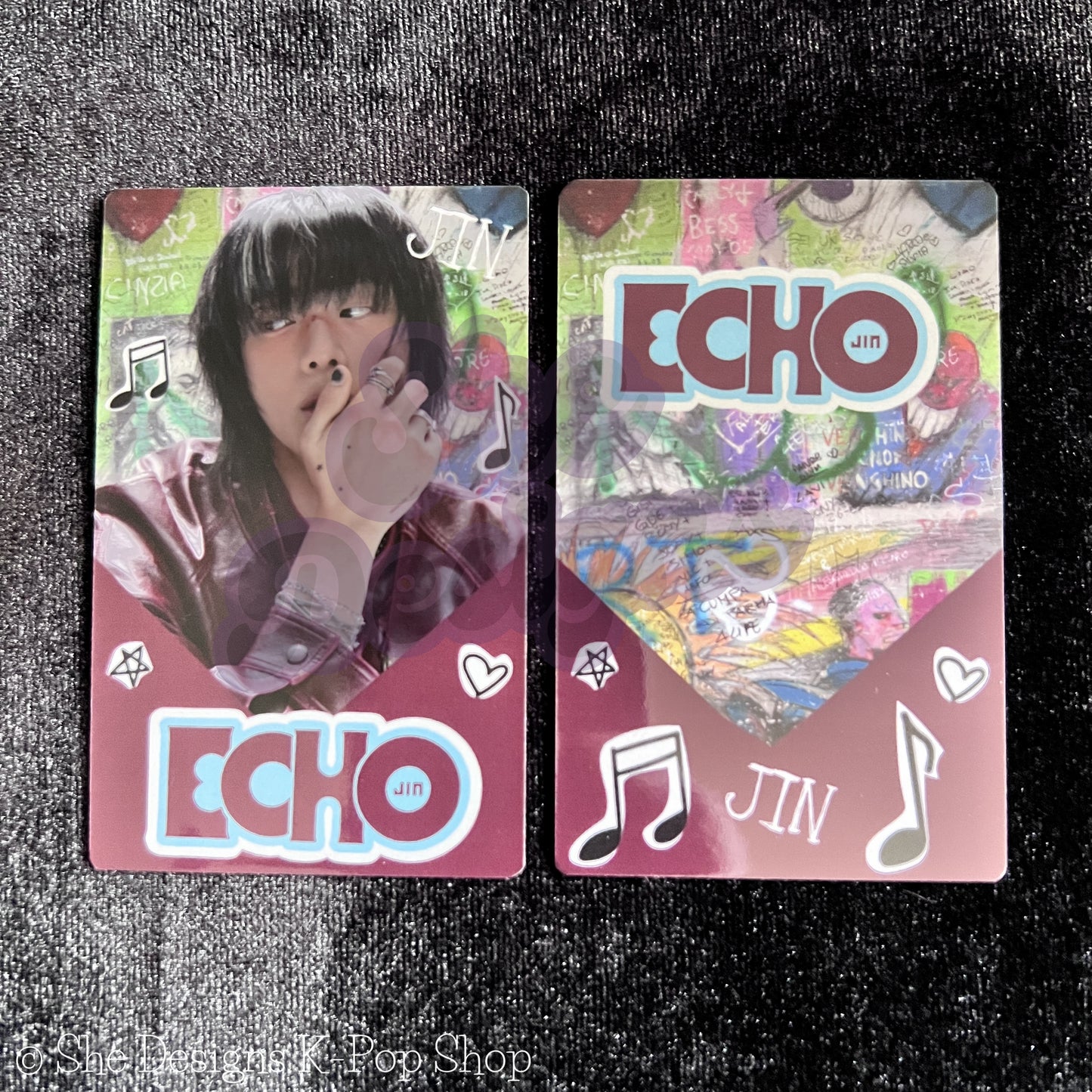 JIN ECHO WORLD TOUR: GARAGE GRUNGE COLLECTION LOMO CARD SET