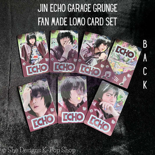 JIN ECHO WORLD TOUR: GARAGE GRUNGE COLLECTION LOMO CARD SET