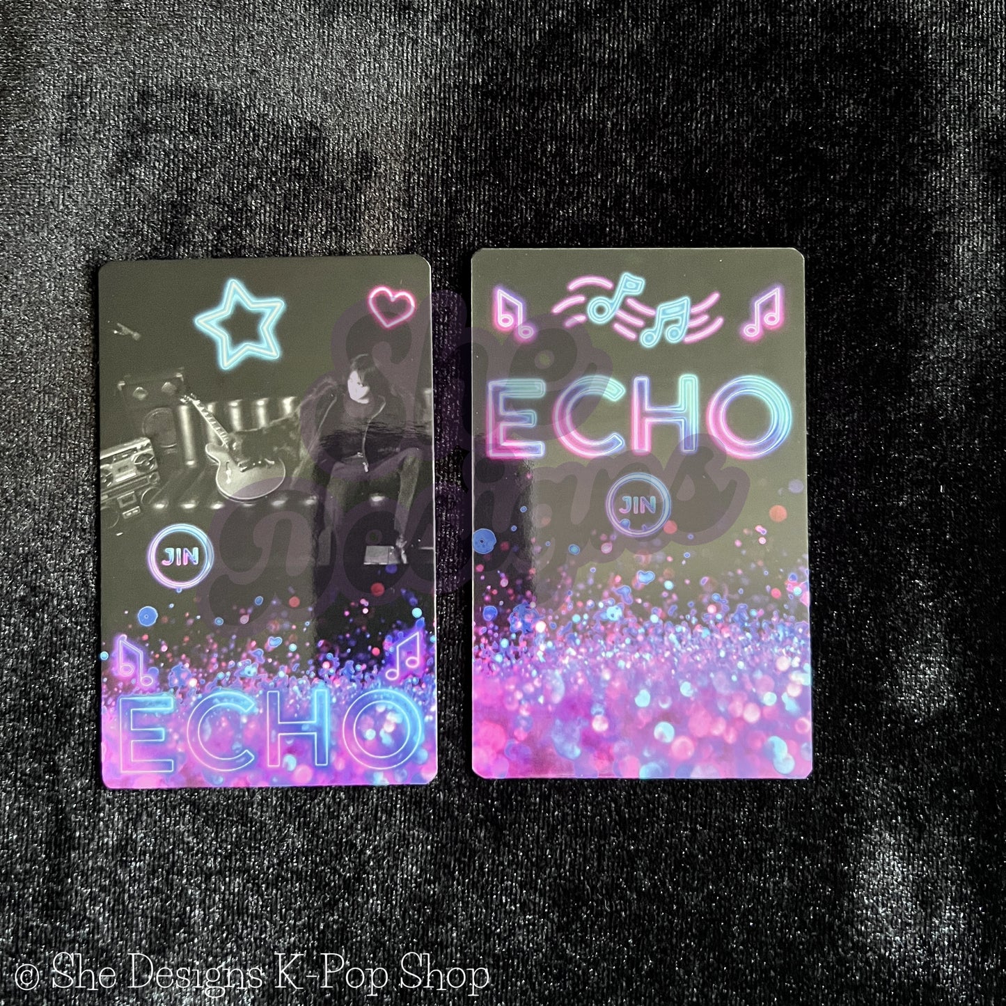 JIN ECHO WORLD TOUR: NEON NIGHTS COLLECTION LOMO CARD SET