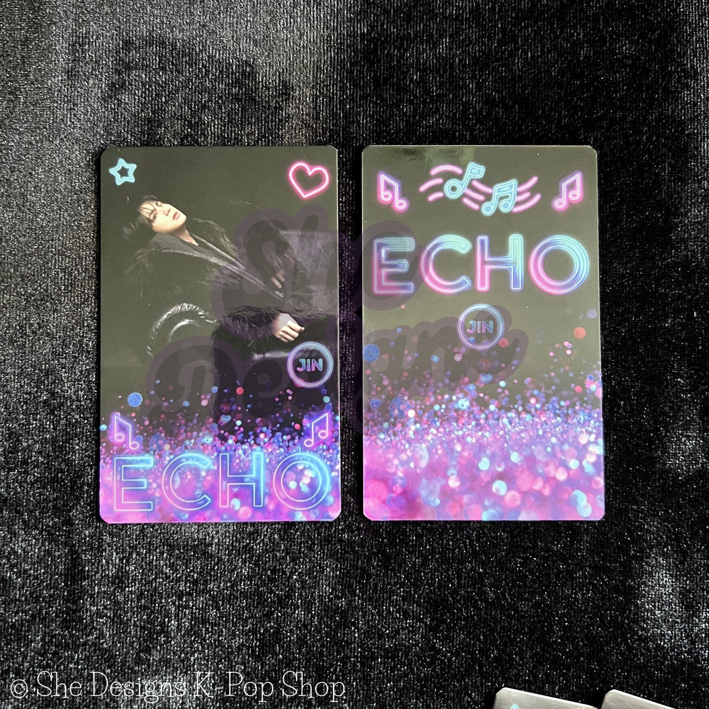 JIN ECHO WORLD TOUR: NEON NIGHTS COLLECTION LOMO CARD SET