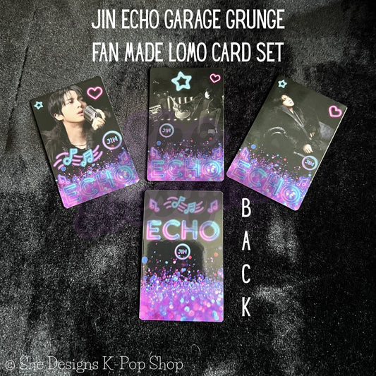 JIN ECHO WORLD TOUR: NEON NIGHTS COLLECTION LOMO CARD SET