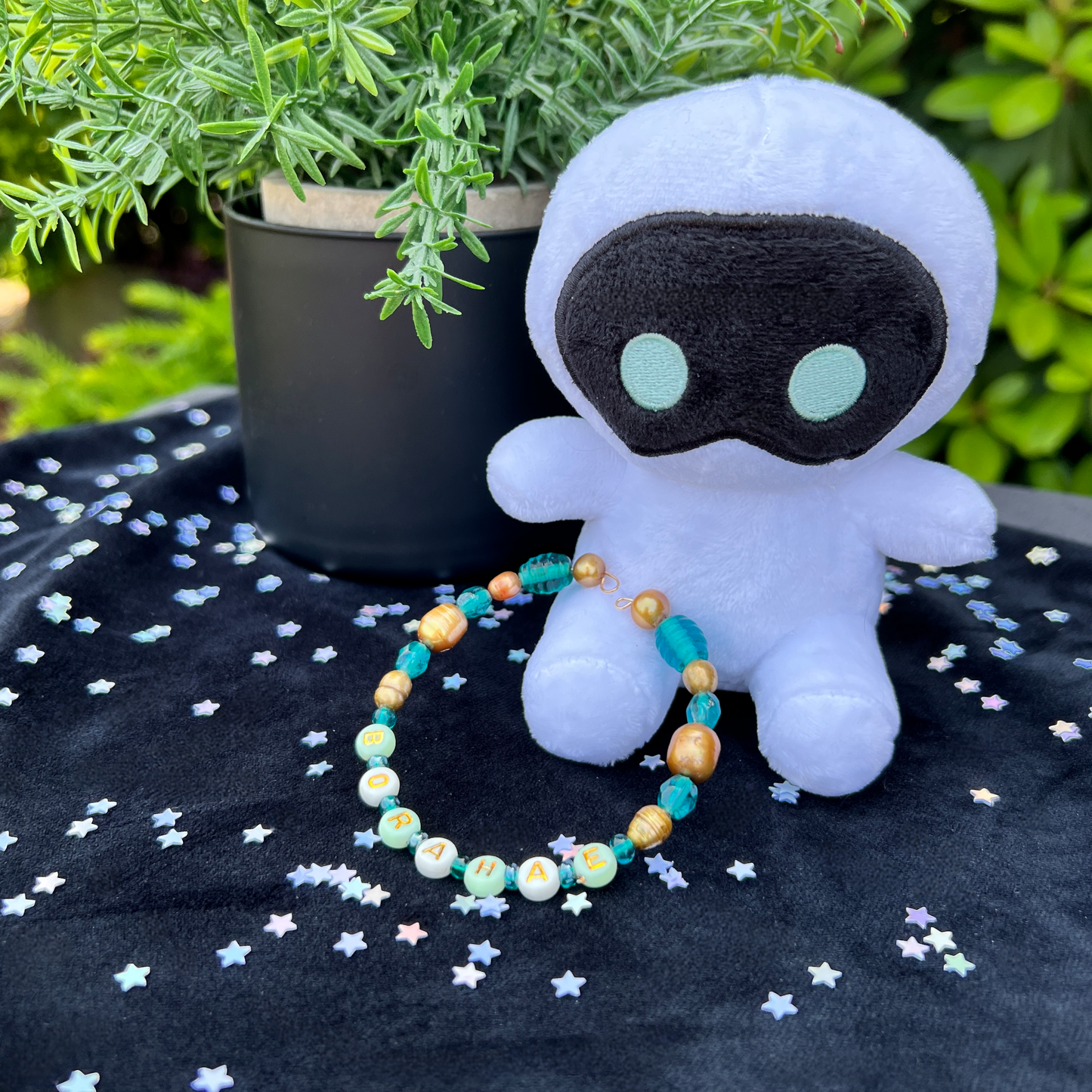 BTS Borahae Inspired Memory Wire Bracelet: Borahae Babe