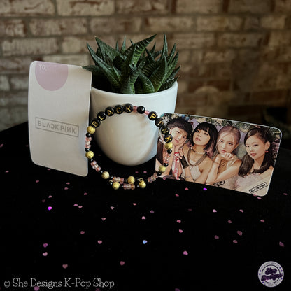 BLACKPINK MEMORY WIRE BRACELET: THINK PINK!