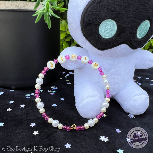 BTS Inspired Memory Wire Bracelet: Jammim' Jimin