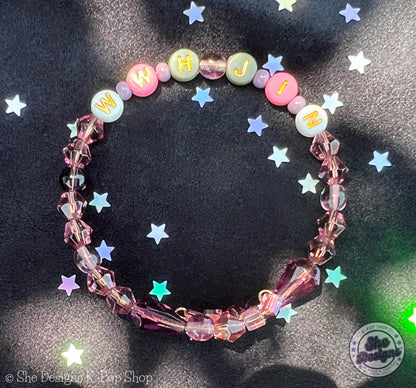 BTS Inspired Memory Wire Bracelet: World Wide Handsome