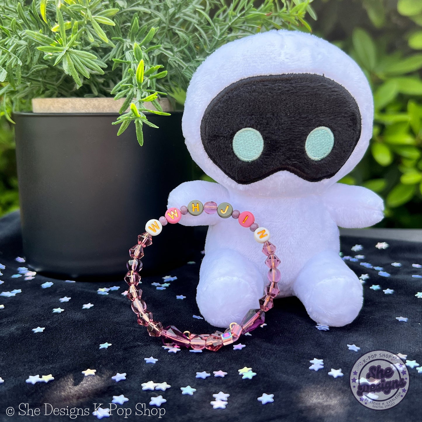 BTS Inspired Memory Wire Bracelet: World Wide Handsome