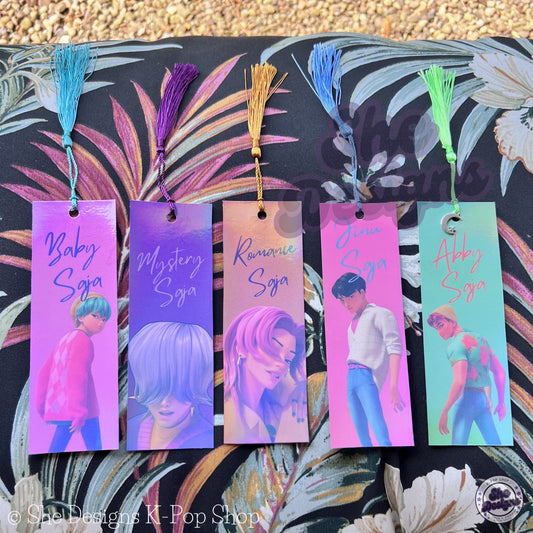 K-POP DEMON HUNTERS SAJA BOYS BOOKMARKS: SODA POP SET